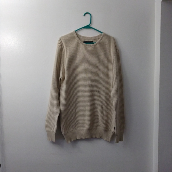 NWT Men's French Connection Stone Ottoman Sweater 58TPT Large - Picture 4 of 14